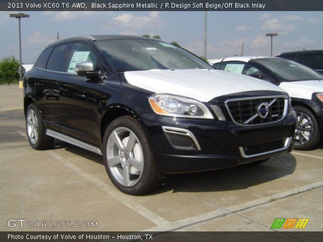 2013 Volvo XC60 T6 AWD in Black Sapphire Metallic