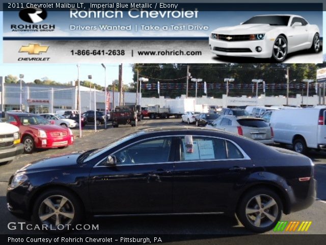 2011 Chevrolet Malibu LT in Imperial Blue Metallic
