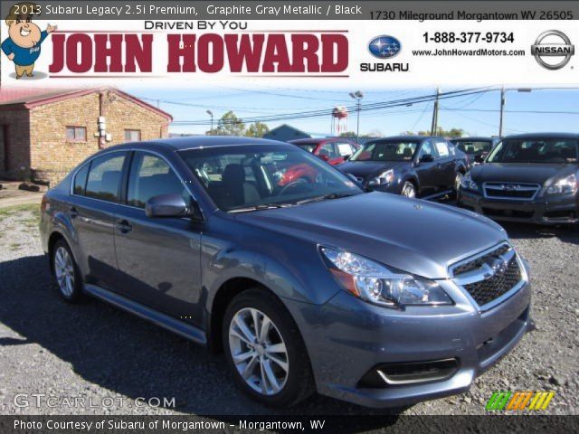 2013 Subaru Legacy 2.5i Premium in Graphite Gray Metallic