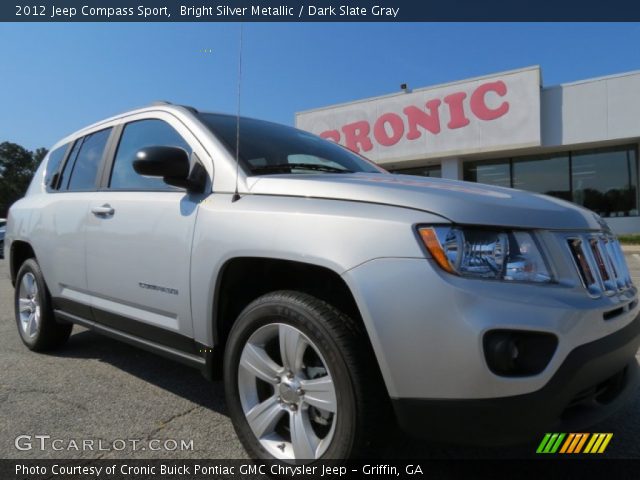 2012 Jeep Compass Sport in Bright Silver Metallic