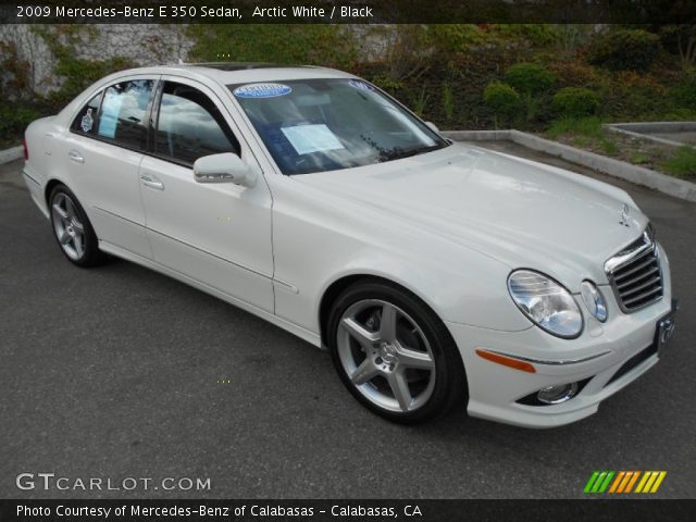 2009 Mercedes-Benz E 350 Sedan in Arctic White