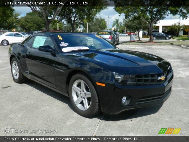 2012 Chevrolet Camaro LT Coupe in Black