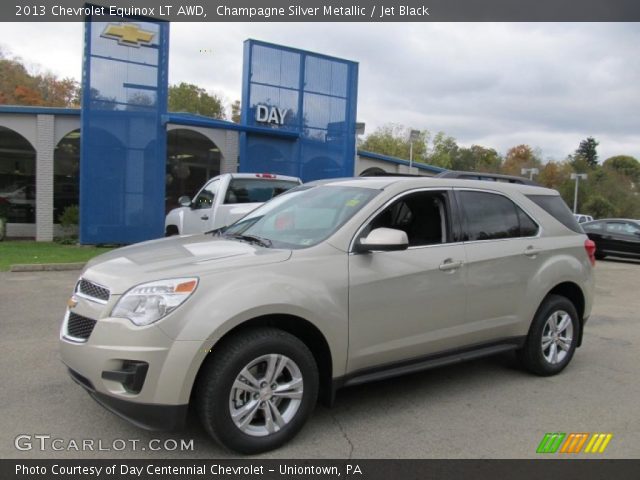 2013 Chevrolet Equinox LT AWD in Champagne Silver Metallic
