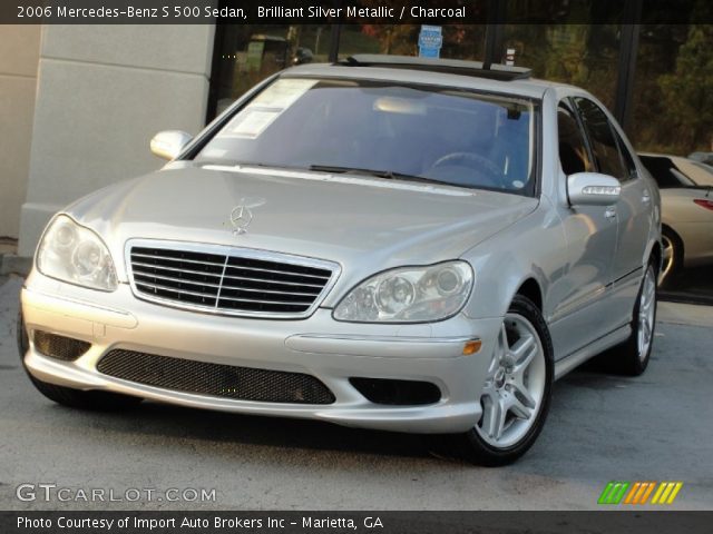 2006 Mercedes-Benz S 500 Sedan in Brilliant Silver Metallic
