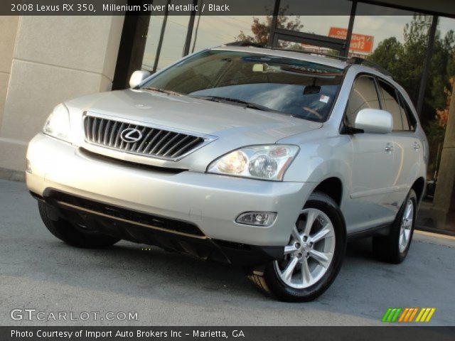 2008 Lexus RX 350 in Millenium Silver Metallic