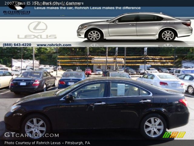 2007 Lexus ES 350 in Black Onyx
