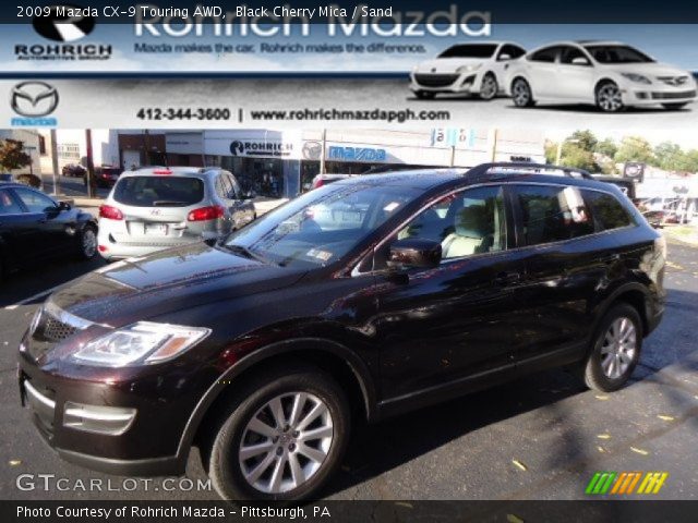 2009 Mazda CX-9 Touring AWD in Black Cherry Mica