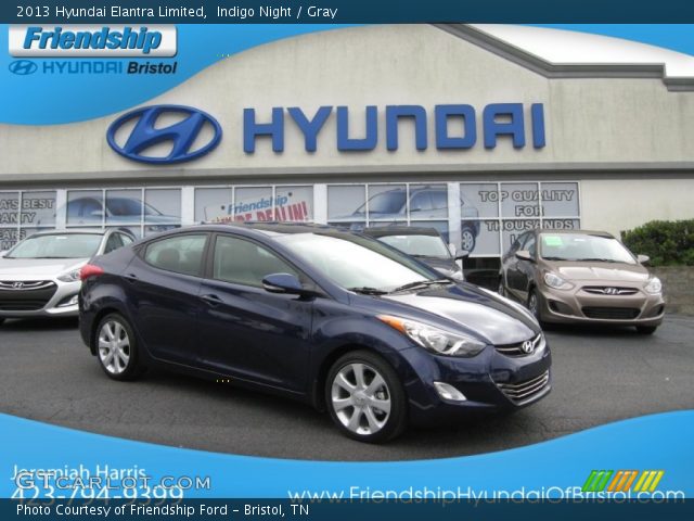 2013 Hyundai Elantra Limited in Indigo Night