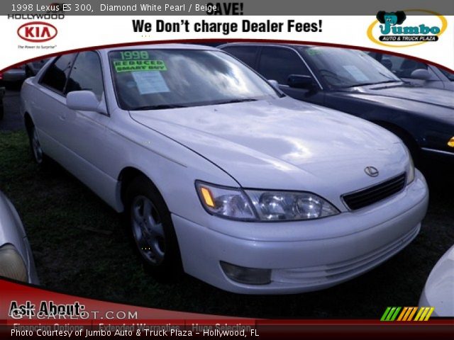 1998 Lexus ES 300 in Diamond White Pearl