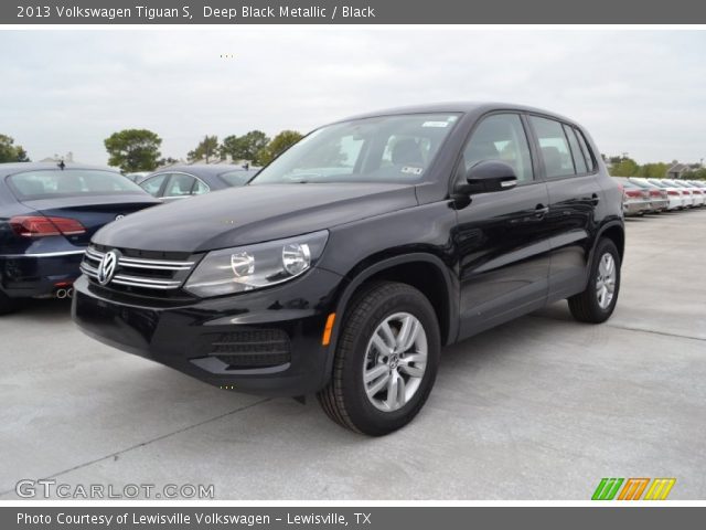2013 Volkswagen Tiguan S in Deep Black Metallic