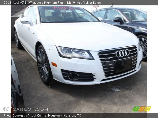 2013 Audi A7 3.0T quattro Premium Plus in Ibis White