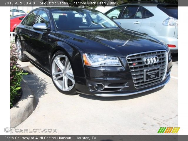 2013 Audi S8 4.0 TFSI quattro Sedan in Phantom Black Pearl