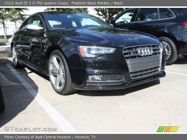 2013 Audi S5 3.0 TFSI quattro Coupe in Phantom Black Metallic