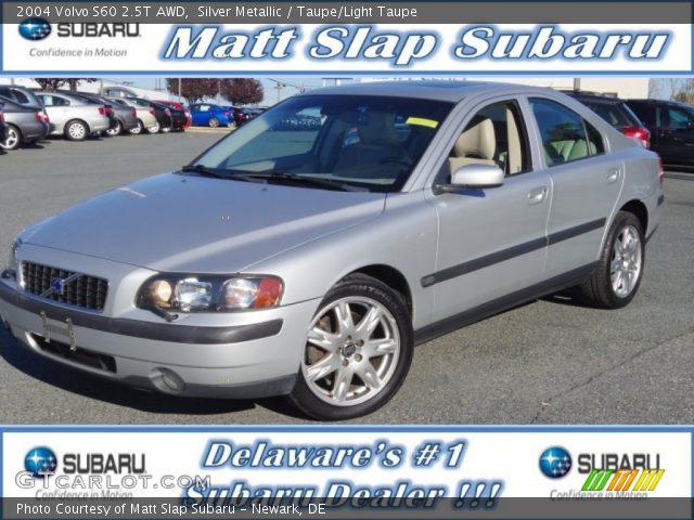 2004 Volvo S60 2.5T AWD in Silver Metallic