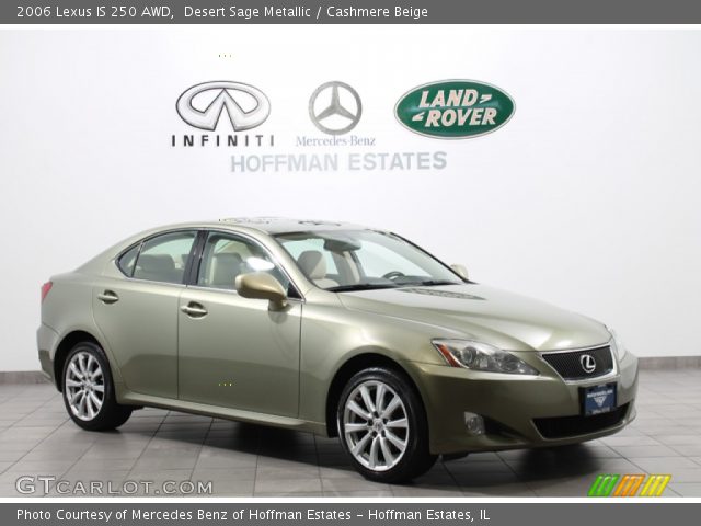 2006 Lexus IS 250 AWD in Desert Sage Metallic