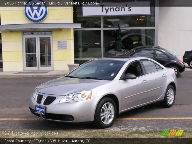 2005 Pontiac G6 Sedan in Liquid Silver Metallic
