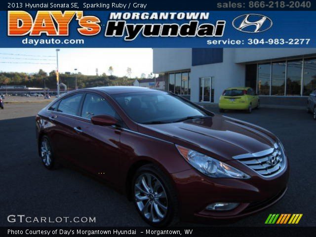 2013 Hyundai Sonata SE in Sparkling Ruby