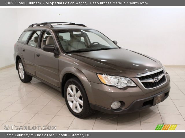 2009 Subaru Outback 2.5i Special Edition Wagon in Deep Bronze Metallic