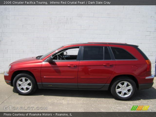 2006 Chrysler Pacifica Touring in Inferno Red Crystal Pearl