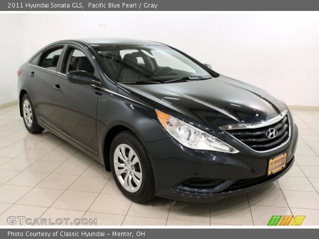 2011 Hyundai Sonata GLS in Pacific Blue Pearl