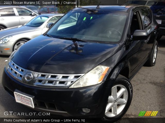 2003 Nissan Murano SE in Super Black