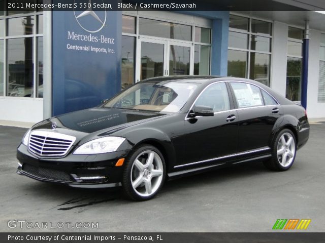 2011 Mercedes-Benz S 550 Sedan in Black