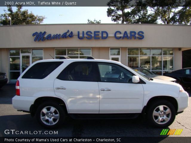 2003 Acura MDX  in Taffeta White