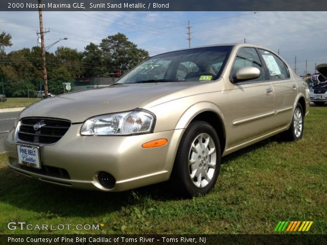 2000 Nissan Maxima GLE in Sunlit Sand Metallic