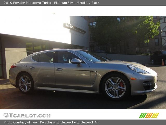 2010 Porsche Panamera Turbo in Platinum Silver Metallic