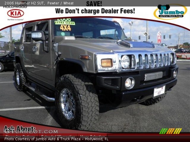 2006 Hummer H2 SUT in Pewter