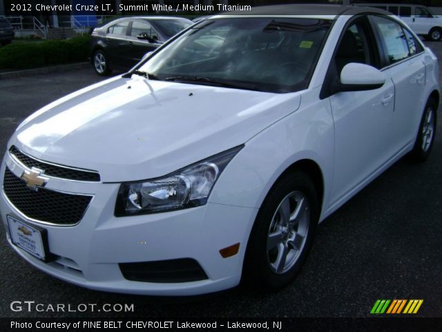 2012 Chevrolet Cruze LT in Summit White