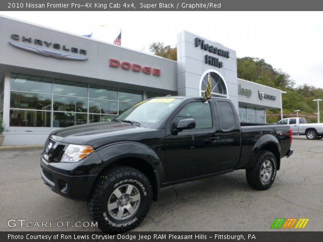 2010 Nissan Frontier Pro-4X King Cab 4x4 in Super Black