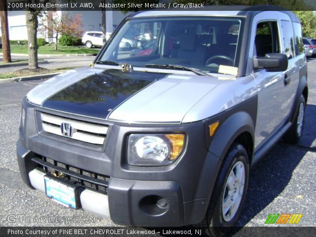 2008 Honda Element LX AWD in Alabaster Silver Metallic