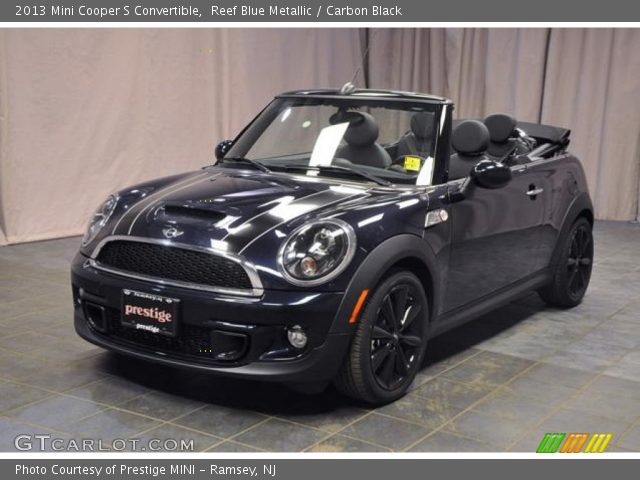 2013 Mini Cooper S Convertible in Reef Blue Metallic