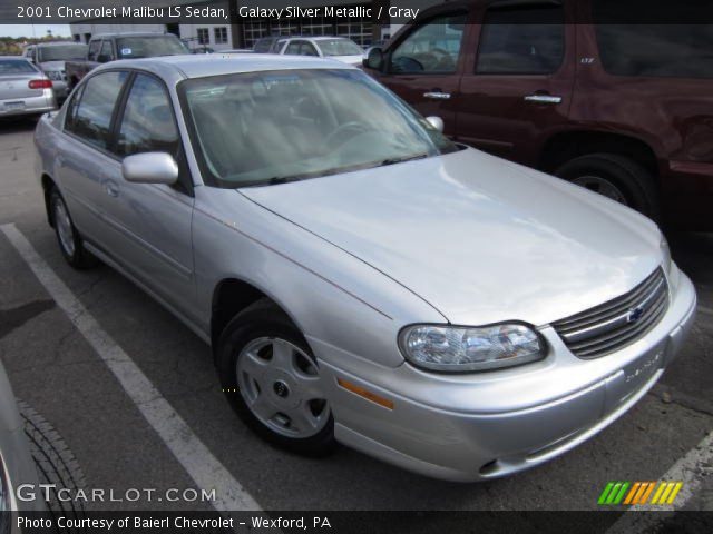 2001 Chevrolet Malibu LS Sedan in Galaxy Silver Metallic