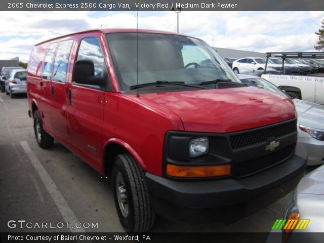 2005 Chevrolet Express 2500 Cargo Van in Victory Red