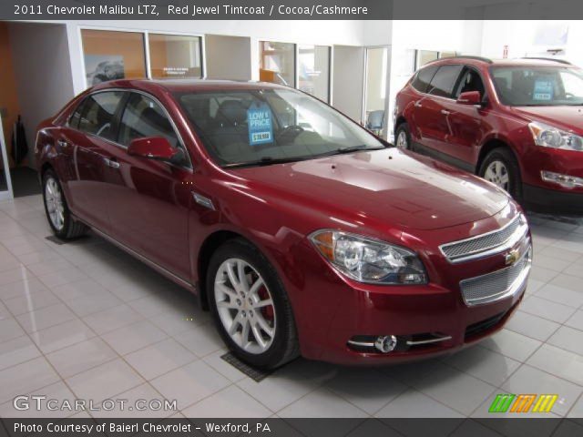 2011 Chevrolet Malibu LTZ in Red Jewel Tintcoat