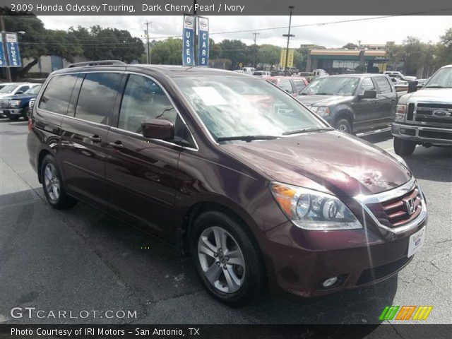 2009 Honda odyssey dark cherry pearl #5