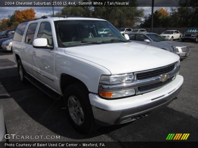 2004 Chevrolet Suburban 1500 LS 4x4 in Summit White