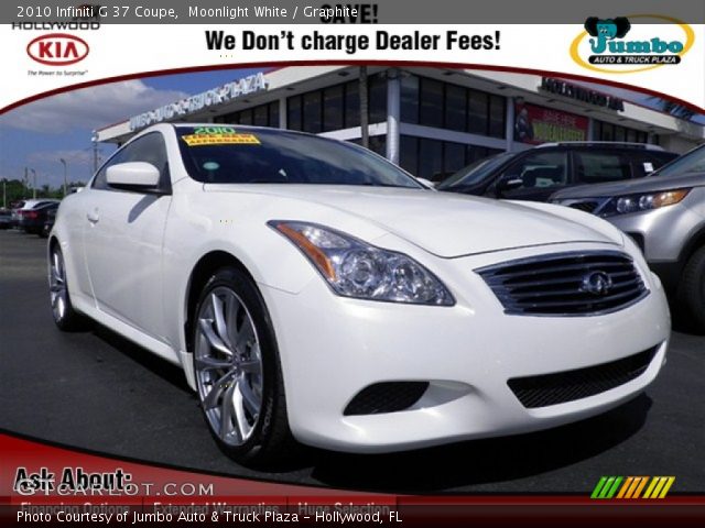 2010 Infiniti G 37 Coupe in Moonlight White