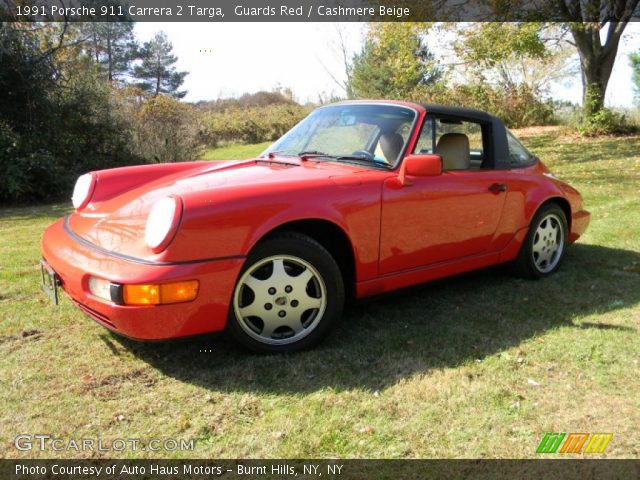 1991 Porsche 911 Carrera 2 Targa in Guards Red