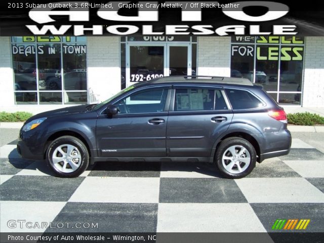 2013 Subaru Outback 3.6R Limited in Graphite Gray Metallic