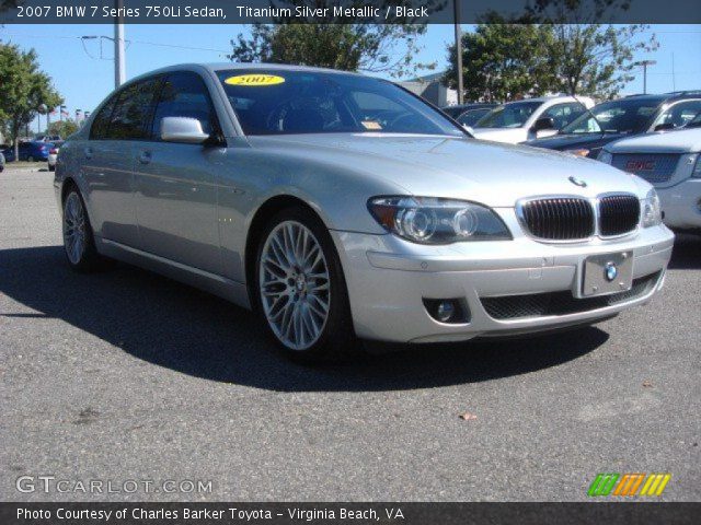 2007 Bmw 750li silver #5
