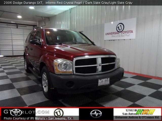2006 Dodge Durango SXT in Inferno Red Crystal Pearl