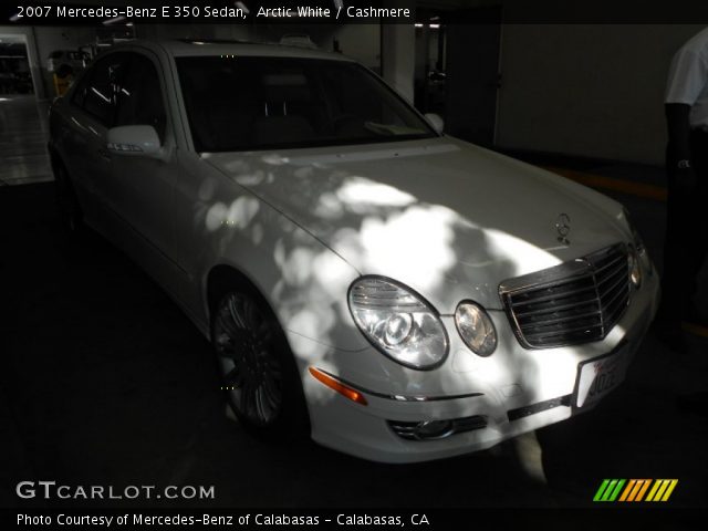 2007 Mercedes-Benz E 350 Sedan in Arctic White