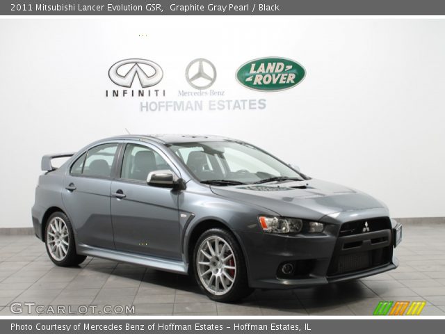 2011 Mitsubishi Lancer Evolution GSR in Graphite Gray Pearl