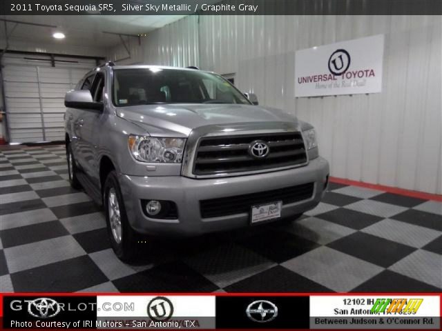 2011 Toyota Sequoia SR5 in Silver Sky Metallic