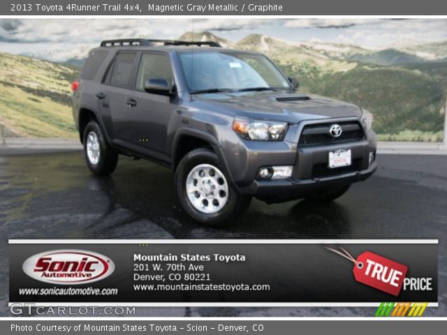 2013 Toyota 4Runner Trail 4x4 in Magnetic Gray Metallic