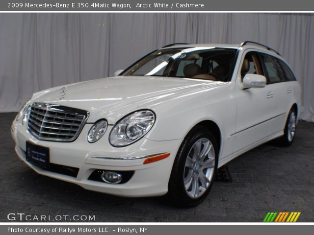 2009 Mercedes-Benz E 350 4Matic Wagon in Arctic White