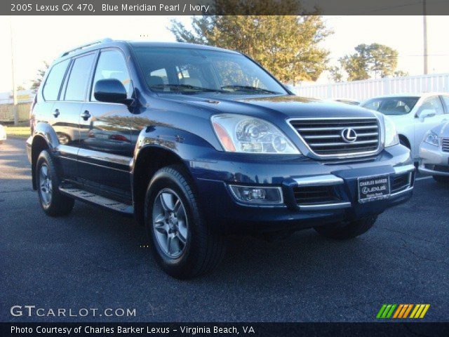 2005 Lexus GX 470 in Blue Meridian Pearl